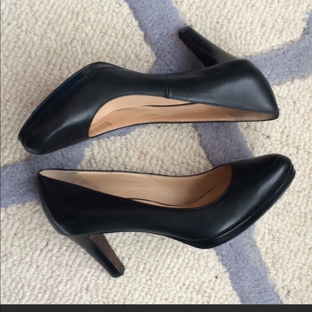 Cole Haan Nike air pump cushion heels.
